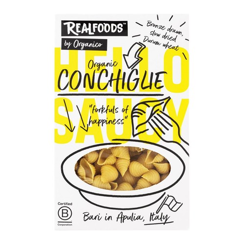Realfoods Organic Conchiglie Pasta
