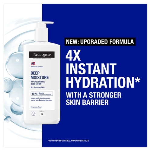 Neutrogena Deep Moisture Hypoallergenic Body Lotion