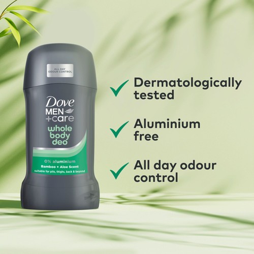 Dove Men+ 48h Whole Body Stick Bamboo & Aloe