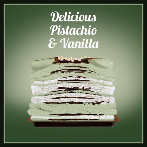 Viennetta Pistachio Vanilla Ice Cream Frozen Dessert