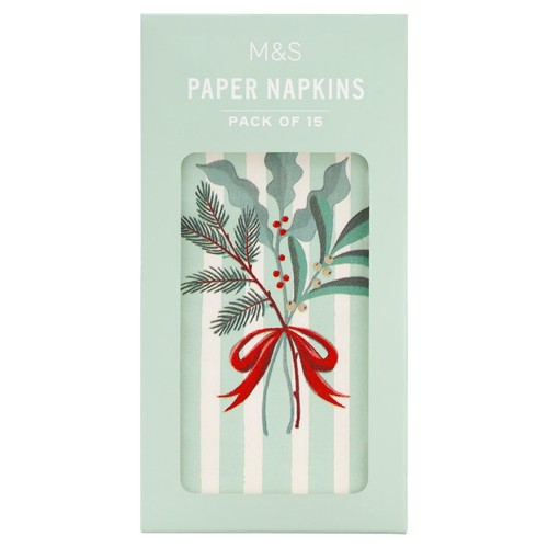M&S 15 Paper Napkins