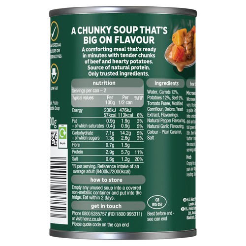 Heinz Steak & Potato Chunky Big Soup
