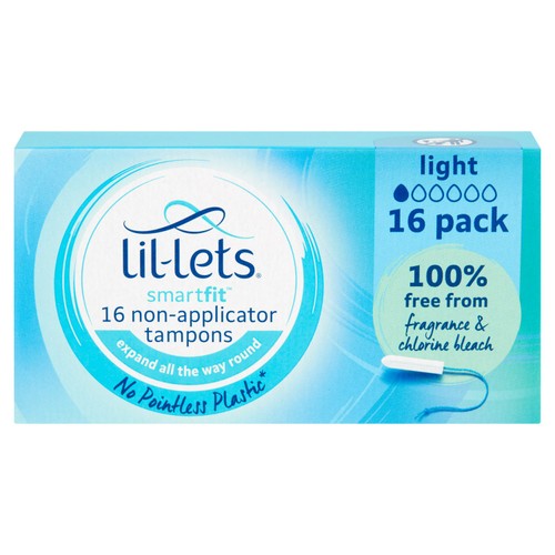 Lil-Lets SmartFit Non-Applicator Tampons Lite