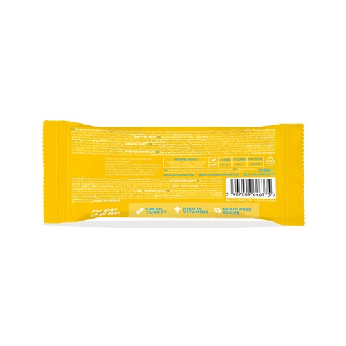 Edgard & Cooper Fresh Dog Treat Bar Grain Free Turkey