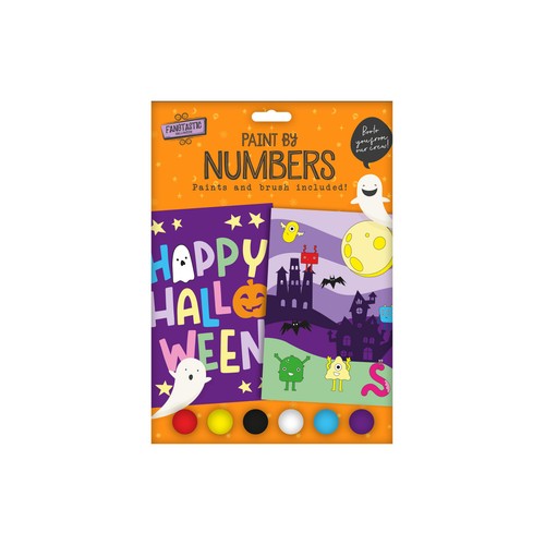 Halloween Paint by Numbers 