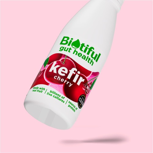 Biotiful Kefir Drink Cherry