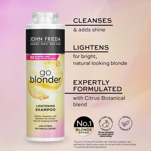 John Frieda Sheer Blonde Go Blonder Lightening Shampoo