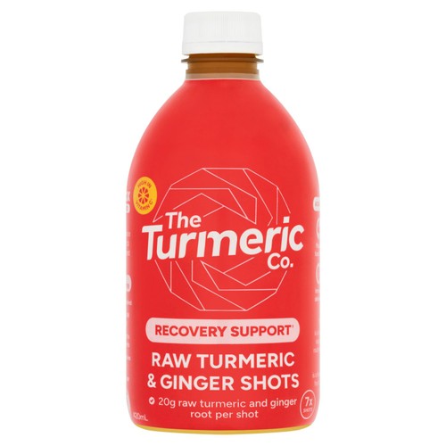The Turmeric Co. Raw Turmeric & Ginger dosing bottle