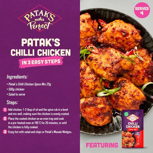Pataks Chilli Chicken Spice Mix