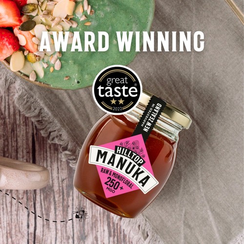 Hilltop Honey Manuka MGO250+ Honey