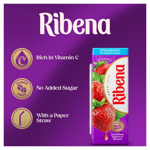 Ribena Stawberry Juice Cartons