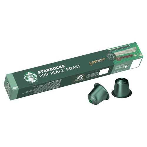 STARBUCKS by NESPRESSO Pike Place Lungo Coffee Pods