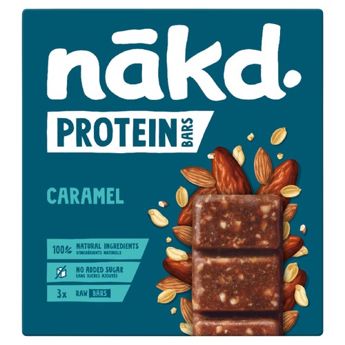 nakd. Protein Caramel Bars