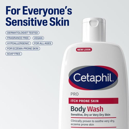 Cetaphil Pro Itch Prone Skin Body Wash