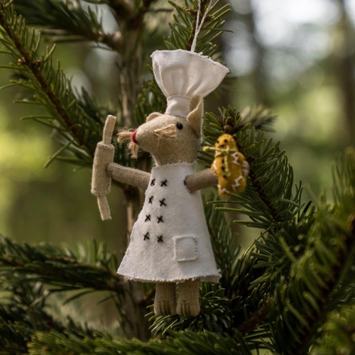 Daylesford Chef Mouse Decoration