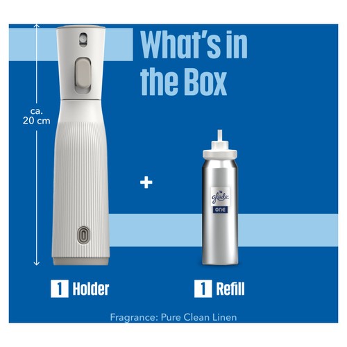 Glade ONE Refillable Room Spray Clean Linen