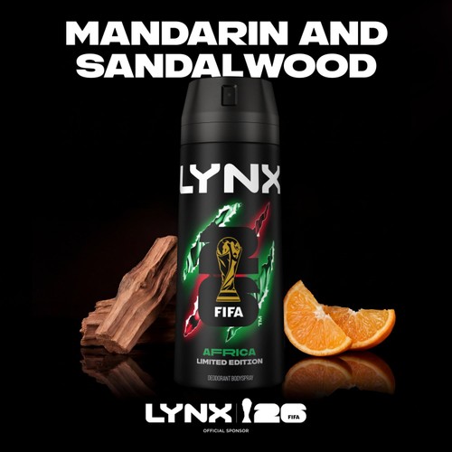 Lynx Africa Deodorant Bodyspray