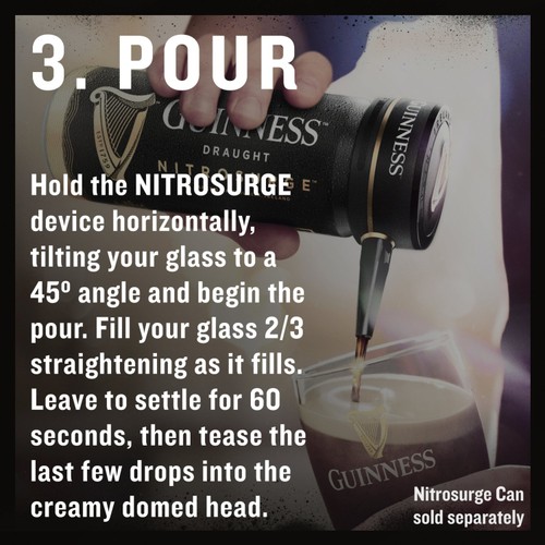 Guinness Nitrosurge Beer Device (Nitrosurge Cans Sold Separately)