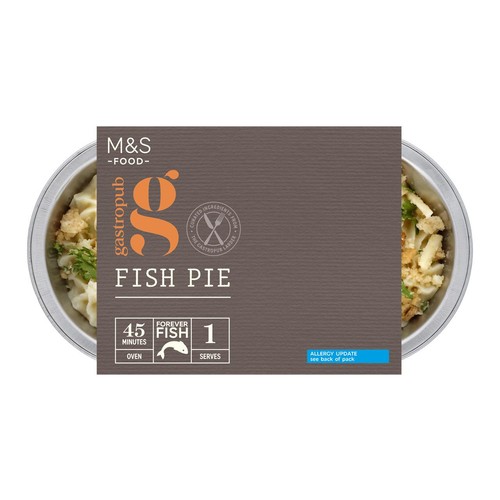 M&S Gastropub Fish Pie for One