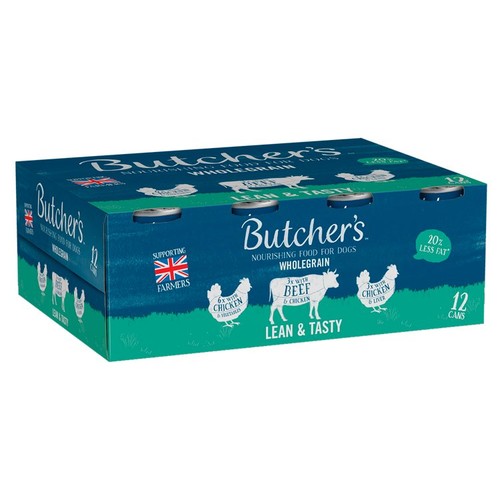 Butcher's Lean & Tasty Low Fat Dog Food Tins