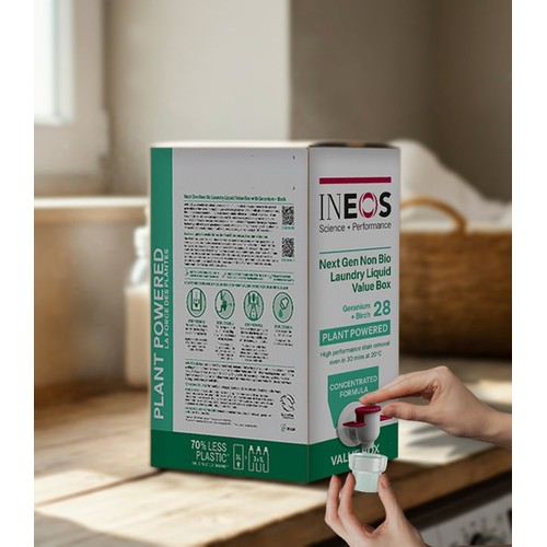  INEOS Non Bio Laundry Liquid XXL Value Box Geranium + Birch 100 Washes