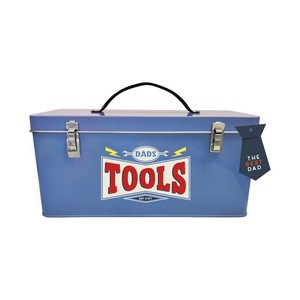 Best Dad Dad's DIY Tools Tin, Light Blue