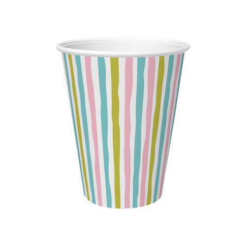 Multi Stripes Party Cups