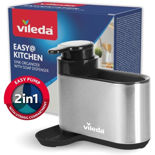 Vileda Sinkside Organiser With Dispenser