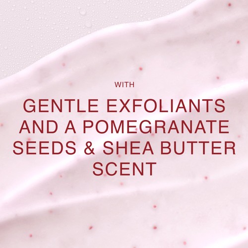 Dove Pomegranate Shower Exfoliating Body Scrub Jar