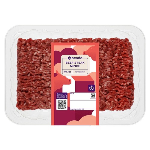 Ocado Beef Steak Mince 10% Fat