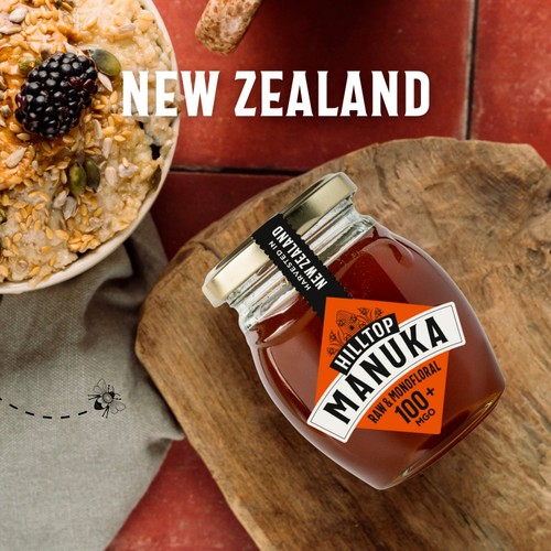Hilltop Honey Manuka MGO100+ Honey