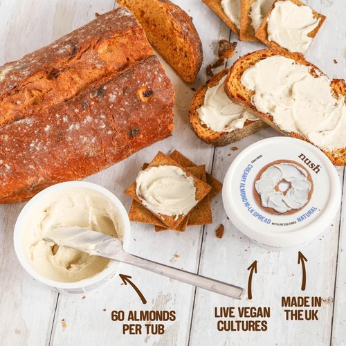Nush Natural Almond Cream Cheese Style Spread