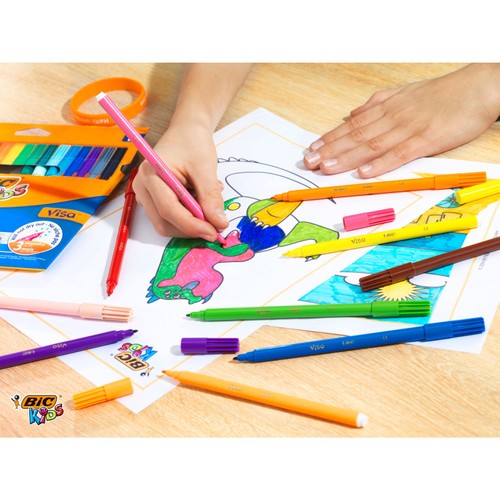 Bic Kids Visa Felt Tip Pens