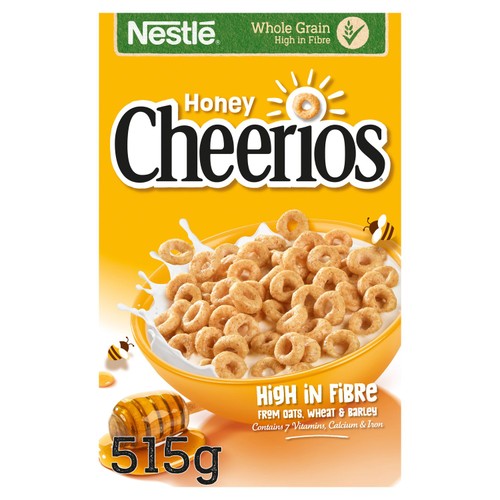 Cheerios Honey Multigrain Breakfast Cereal