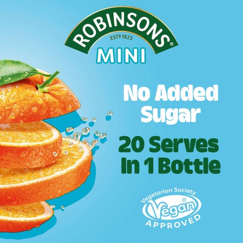 Robinsons Mini Orange No Added Sugar