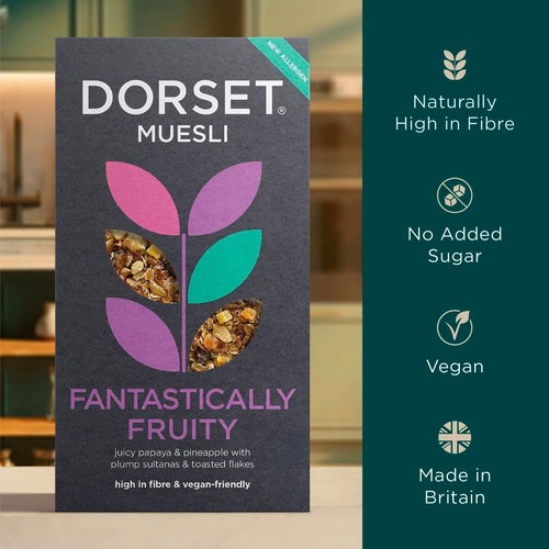 Dorset Cereals Fantastically Fruity Muesli Breakfast Cereal