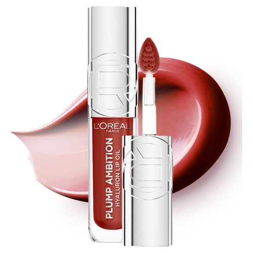 L'Oreal Paris Plump Ambition Lip Oil Wine O'Clock