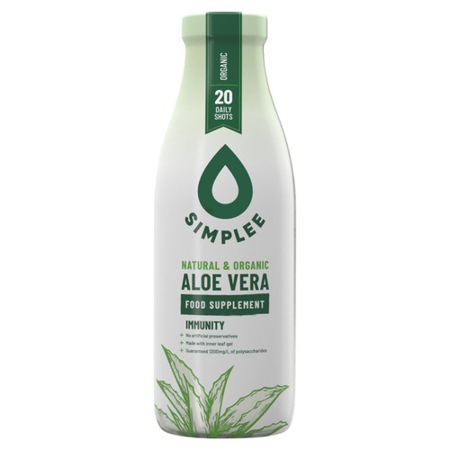 Simplee Aloe - Natural & Organic Aloe Vera Juice Plain