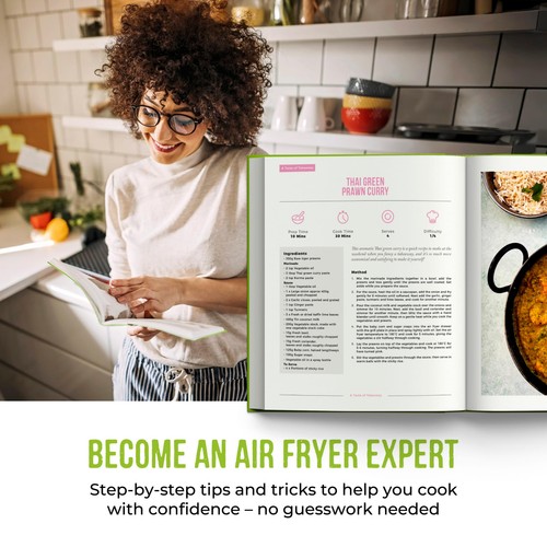 Tower Single Basket Air Fryer Cookbook
