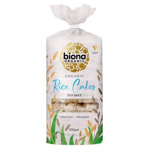 Biona Organic Rice Cakes with Sea Salt