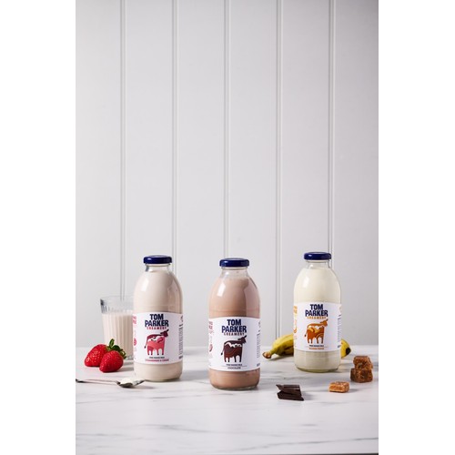 Tom Parker Creamery Banana Fudge Flavoured Milk