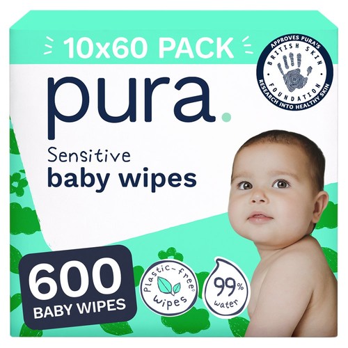 Pura Eco Baby Wipes 