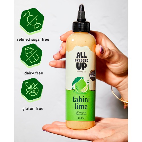 All Dressed Up Tahini & Lime Salad Dressing