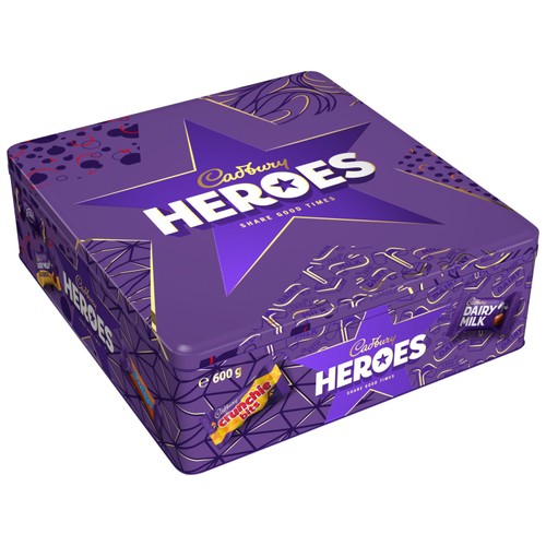 Cadbury Heroes Large Chocolate Tin