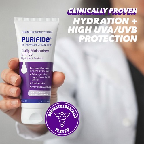 Purifide Daily Moisturiser SPF30