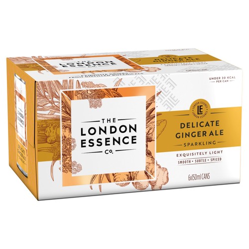 London Essence Co. Ginger Ale Cans