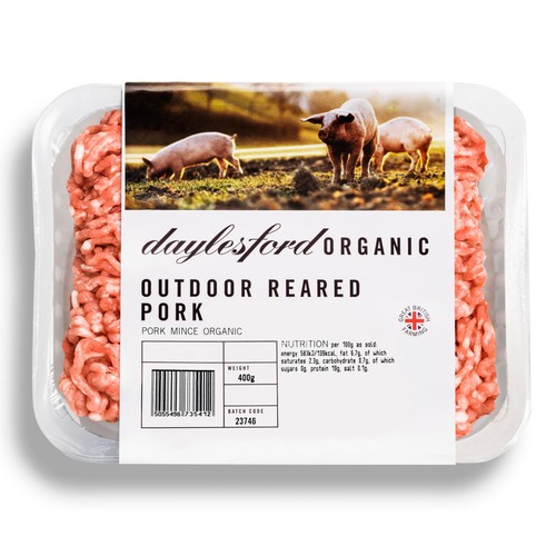 Daylesford Organic Outdoor Reared Pork Mince