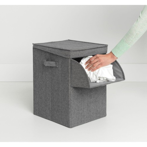 Brabantia 35 Litre Black Stackable Laundry Box