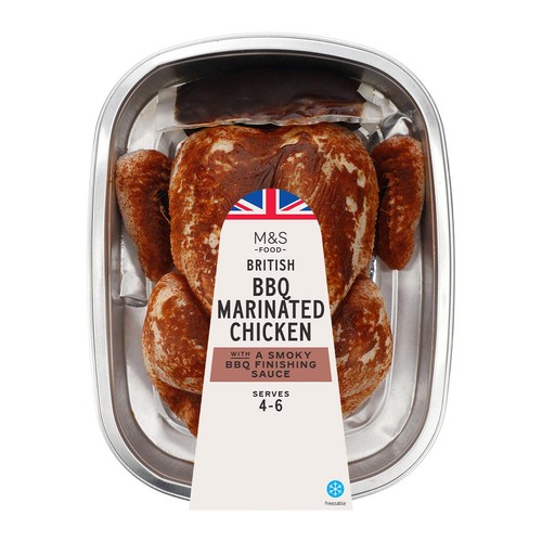 M&S BBQ Marinated Whole Chicken