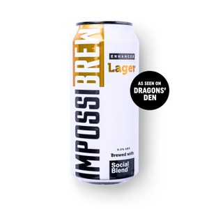 IMPOSSIBREW Alcohol Free Enhanced Lager